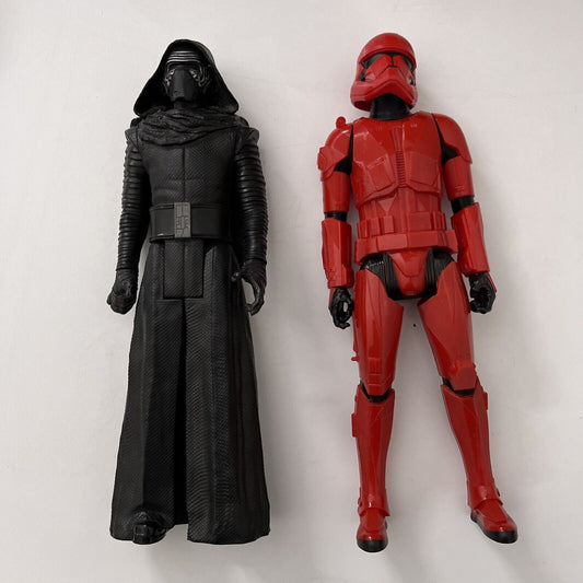 2x Star Wars Figure Kylo Ren + Sith Trooper 12" 30cm