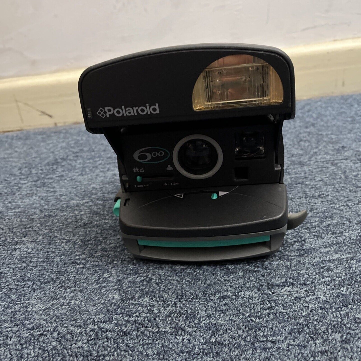 Polaroid 600 Instant Camera - Working Order But Handle Broken