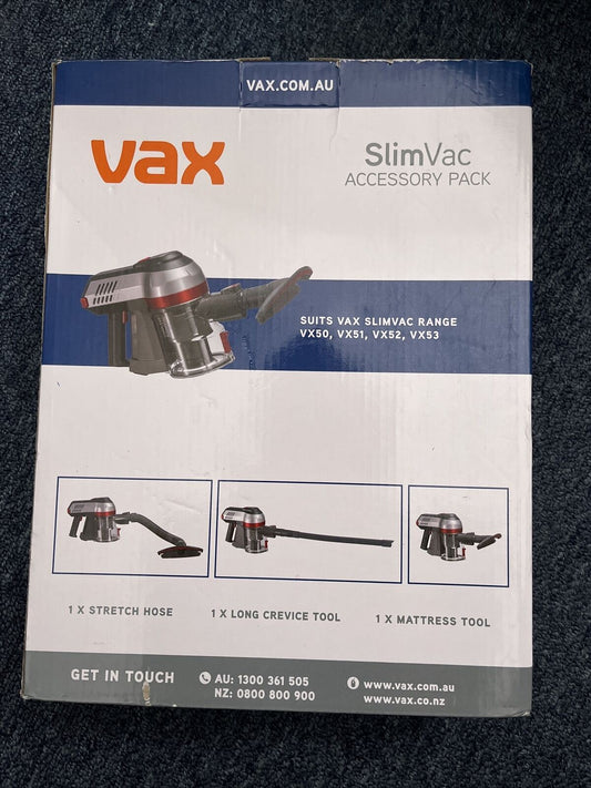 Vax VX50 Accessory Pack for Slim Vac Range inc stretch hose, crevice tool NEW