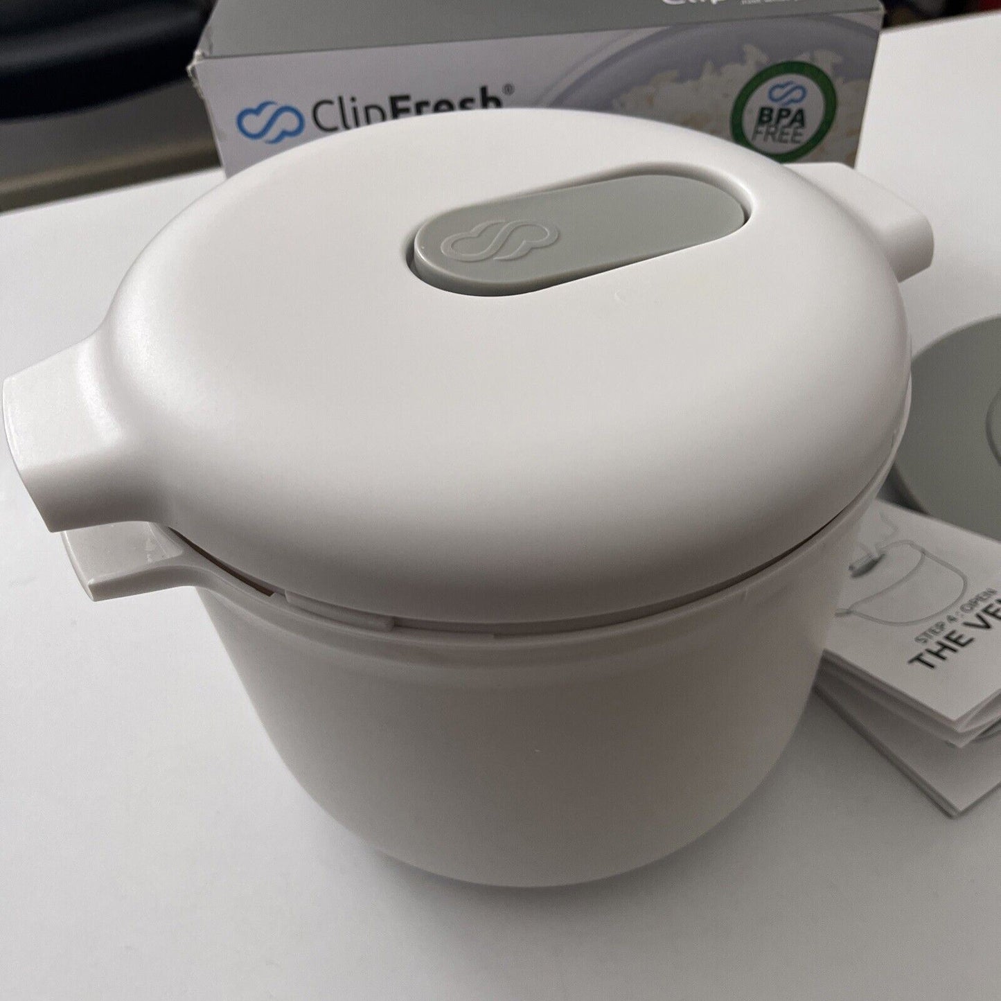 ClipFresh Microwave Rice Cooker 2L BPA free
