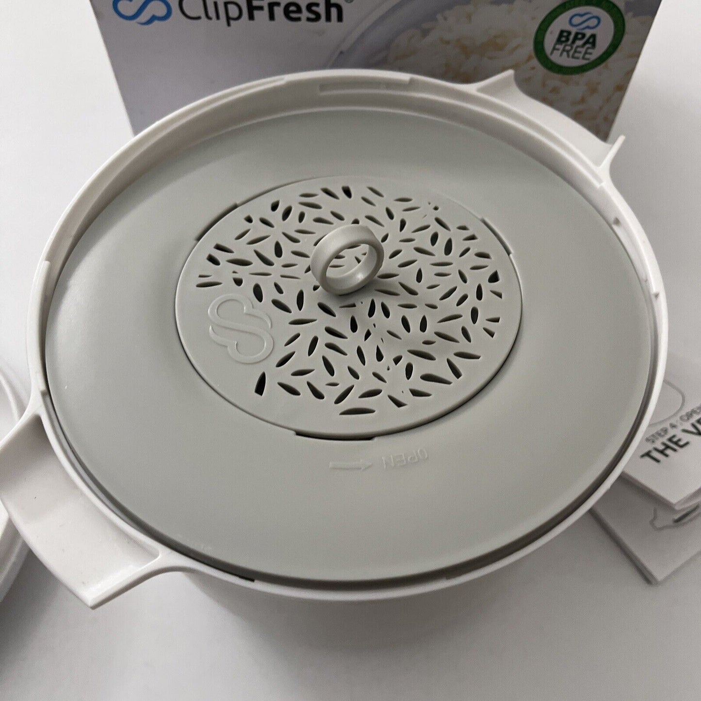 ClipFresh Microwave Rice Cooker 2L BPA free