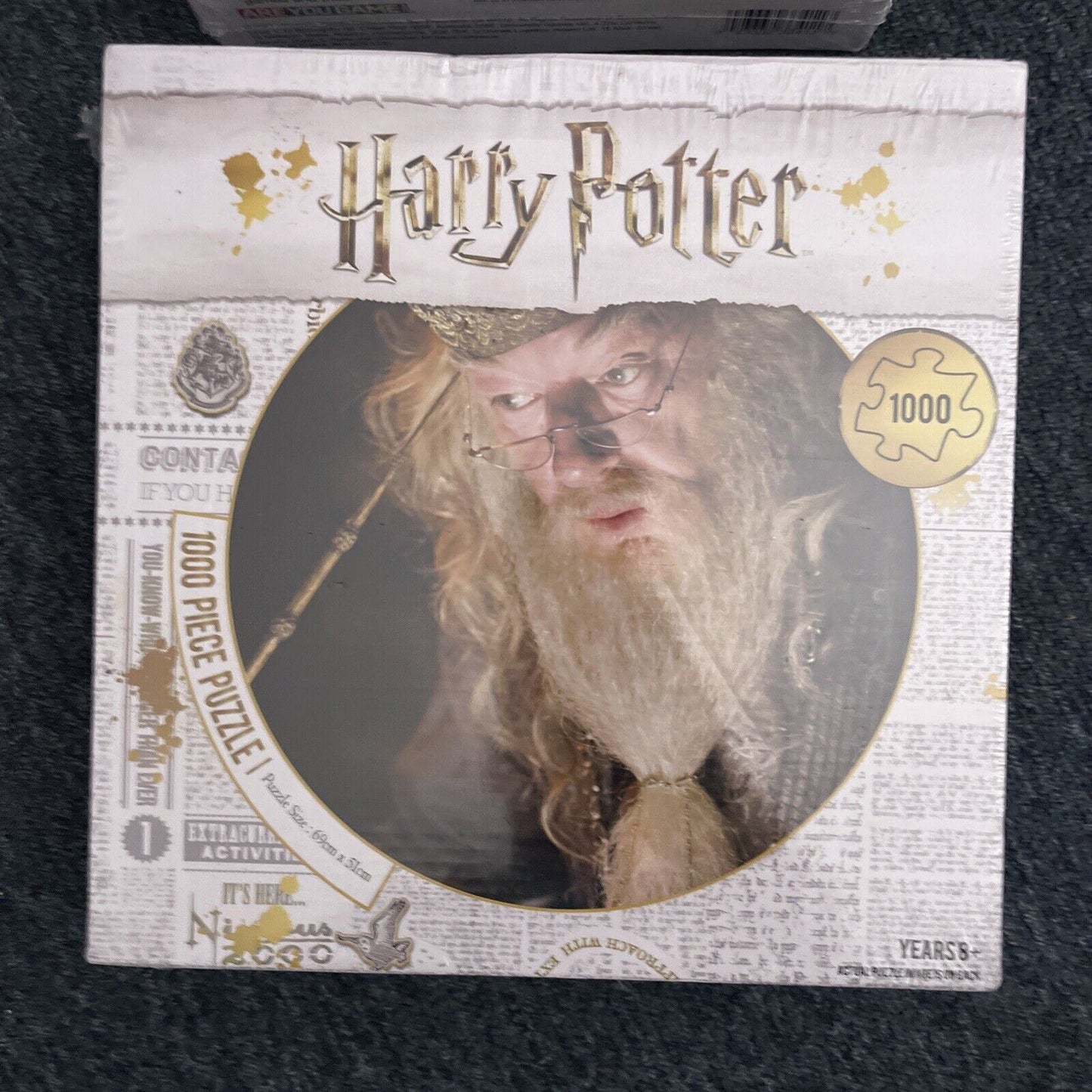 *NEW SEALED* Harry Potter Dumbledore & Impossibles Puppy 1000 Pce Jigsaw Puzzle