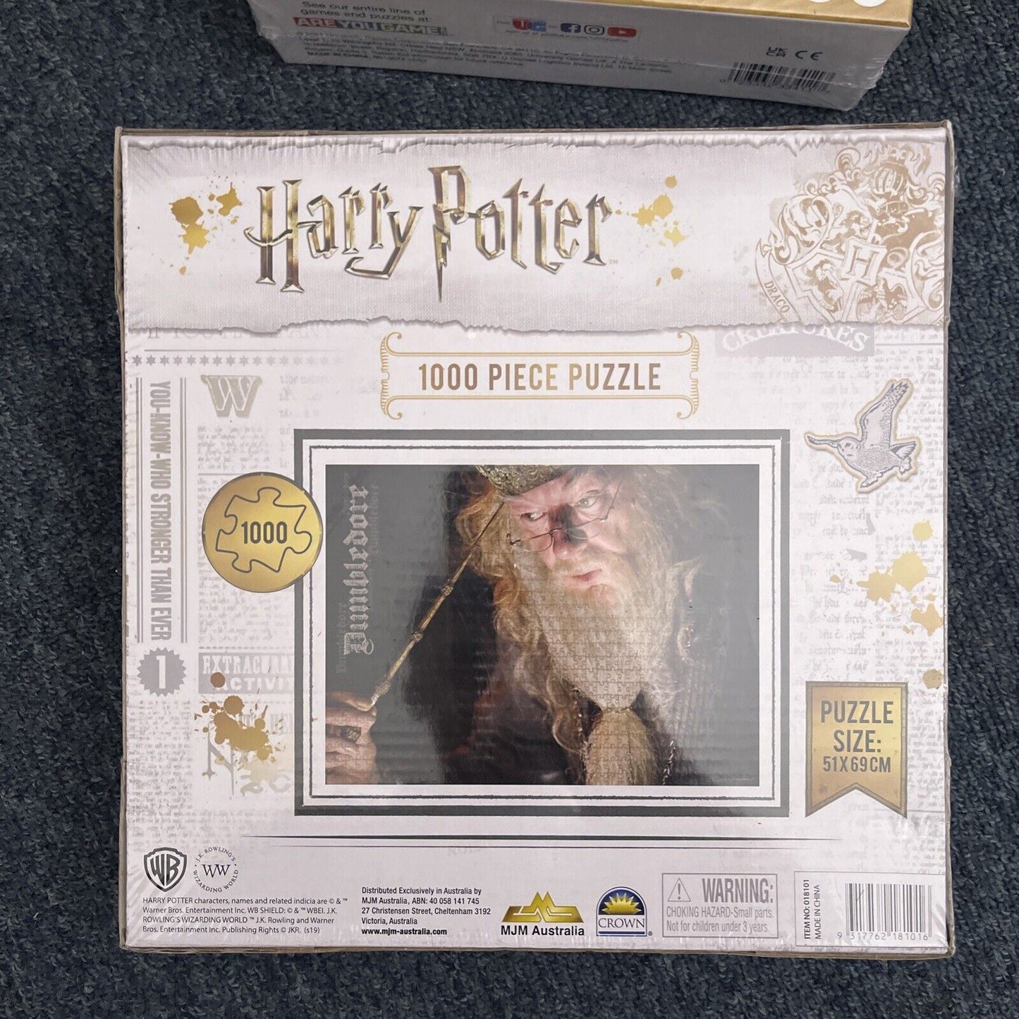 *NEW SEALED* Harry Potter Dumbledore & Impossibles Puppy 1000 Pce Jigsaw Puzzle
