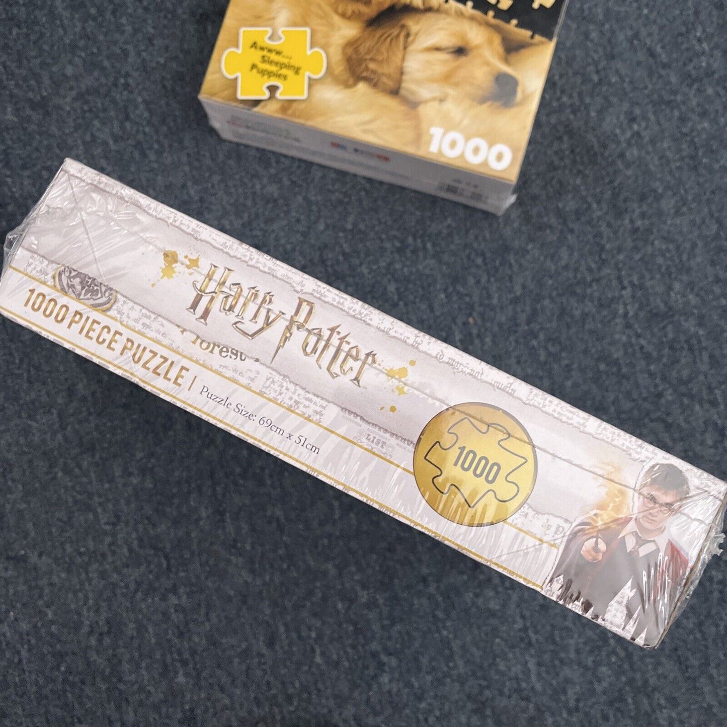 *NEW SEALED* Harry Potter Dumbledore & Impossibles Puppy 1000 Pce Jigsaw Puzzle