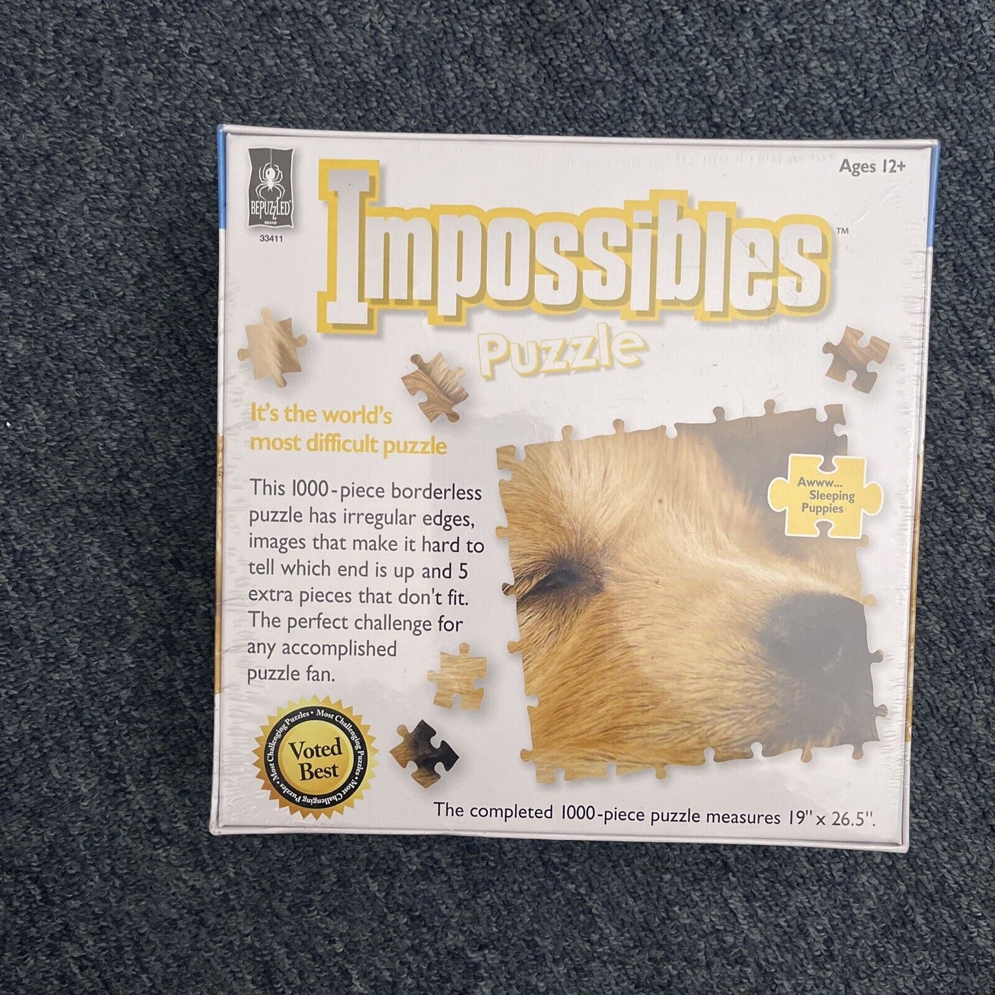 *NEW SEALED* Harry Potter Dumbledore & Impossibles Puppy 1000 Pce Jigsaw Puzzle