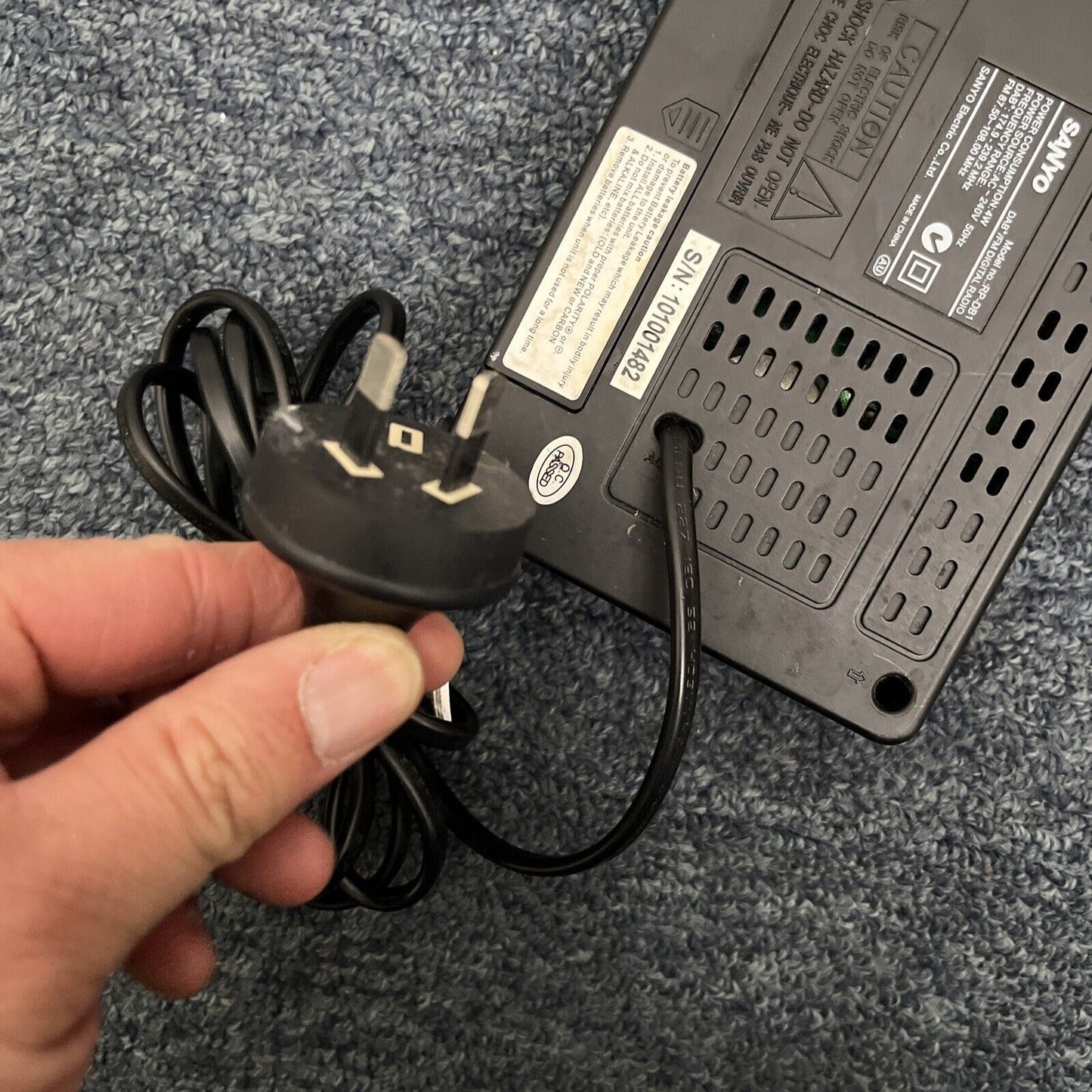 Sanyo DAB+/FM Digital Radio RP-DB1 Tested Working