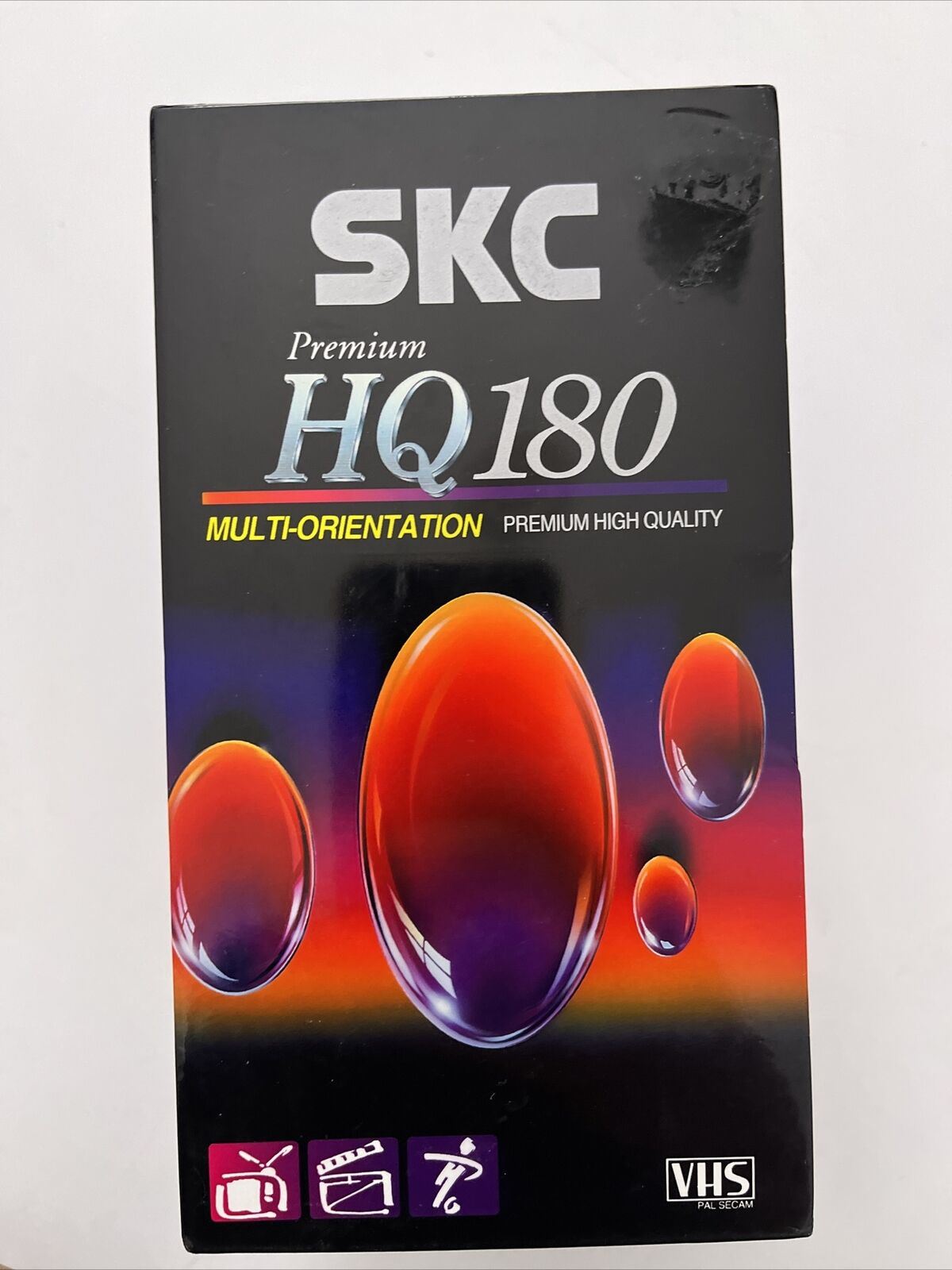 x5 SKC Premium HQ-180 Blank Video VHS Tape - Brand New & Sealed