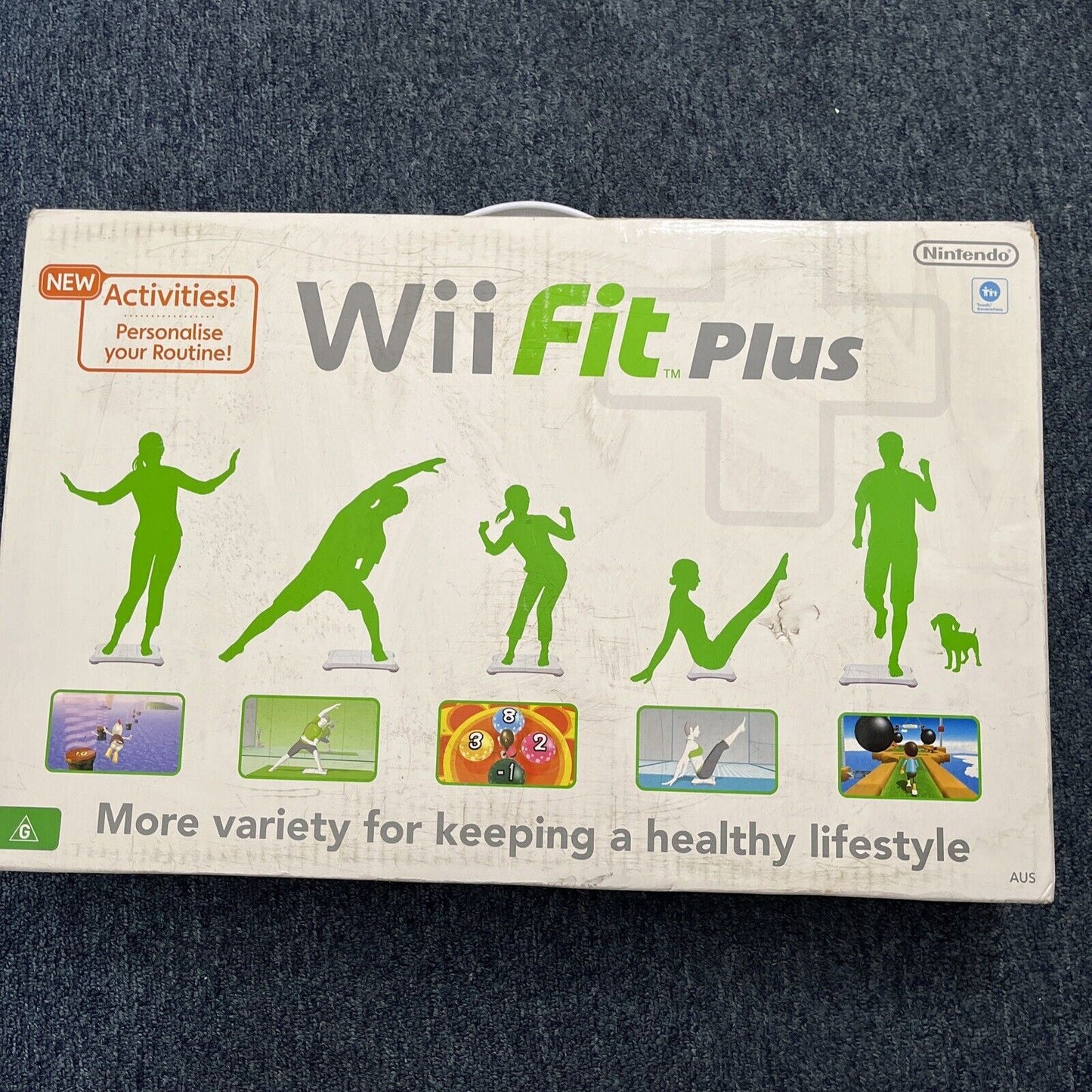 Nintendo Wii Fit Plus (Wii, 2009) Wii Board + Game PAL NEW