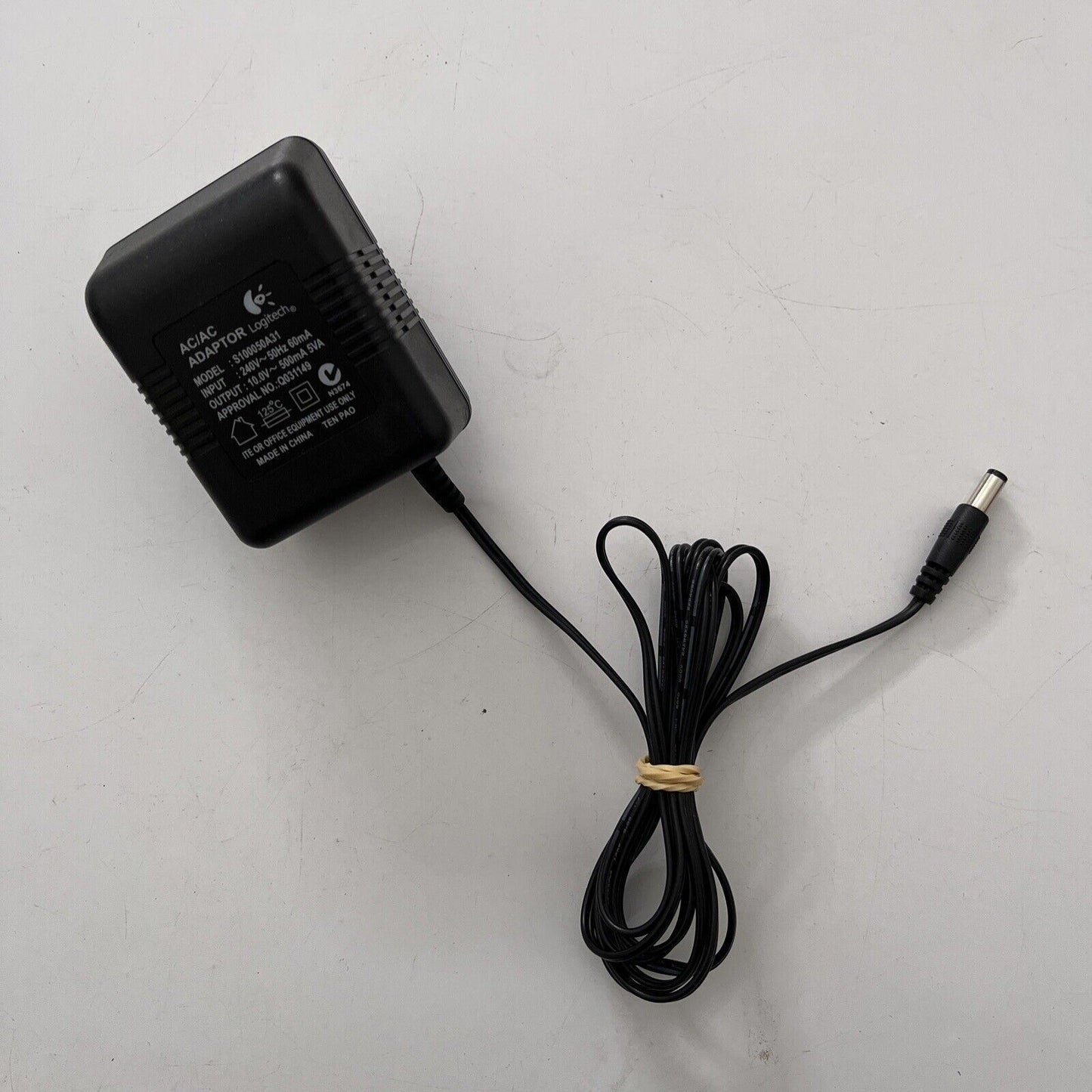Genuine Logitech AC/AC Adaptor S100050A31 Power Supply 10V 500mA
