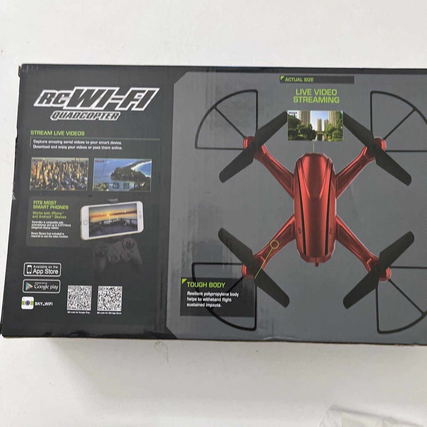 RC Wi-Fi Quadcopter with Camera