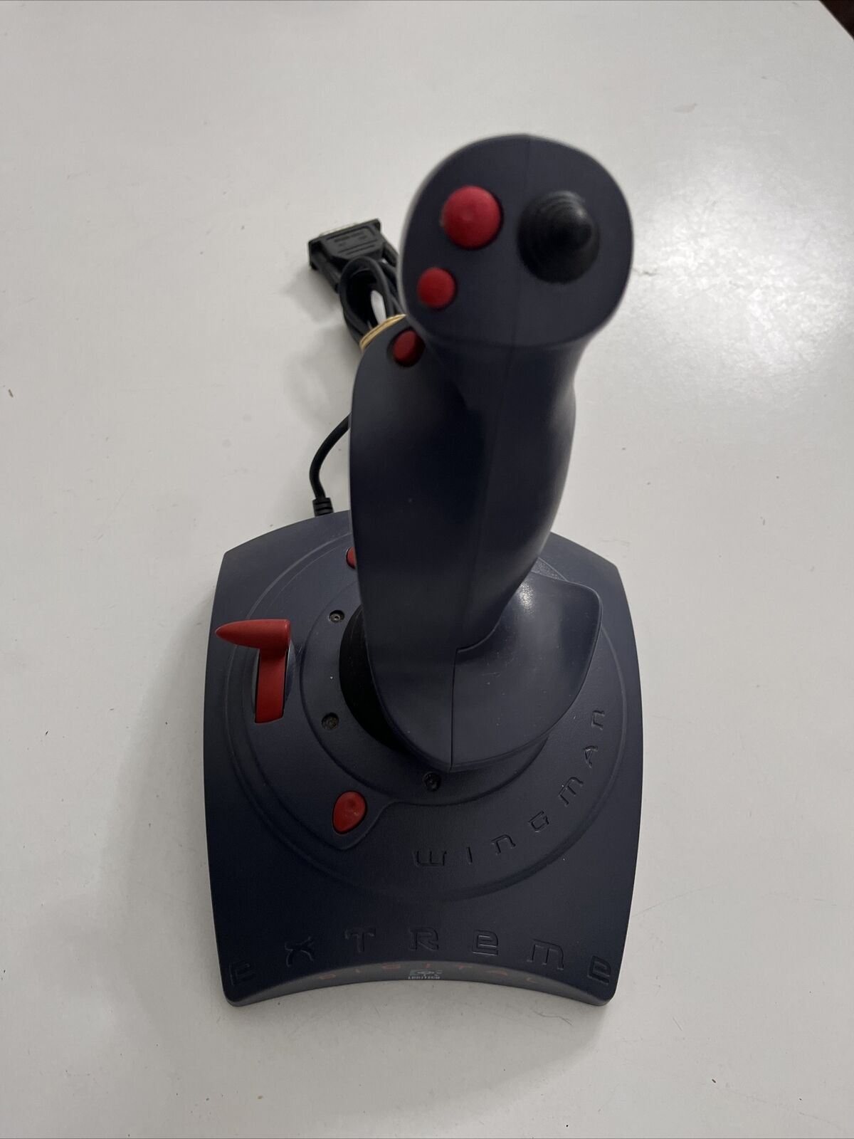 Retro Logitech Wingman Extreme Digital Precision Joystick IBM PC Game Port