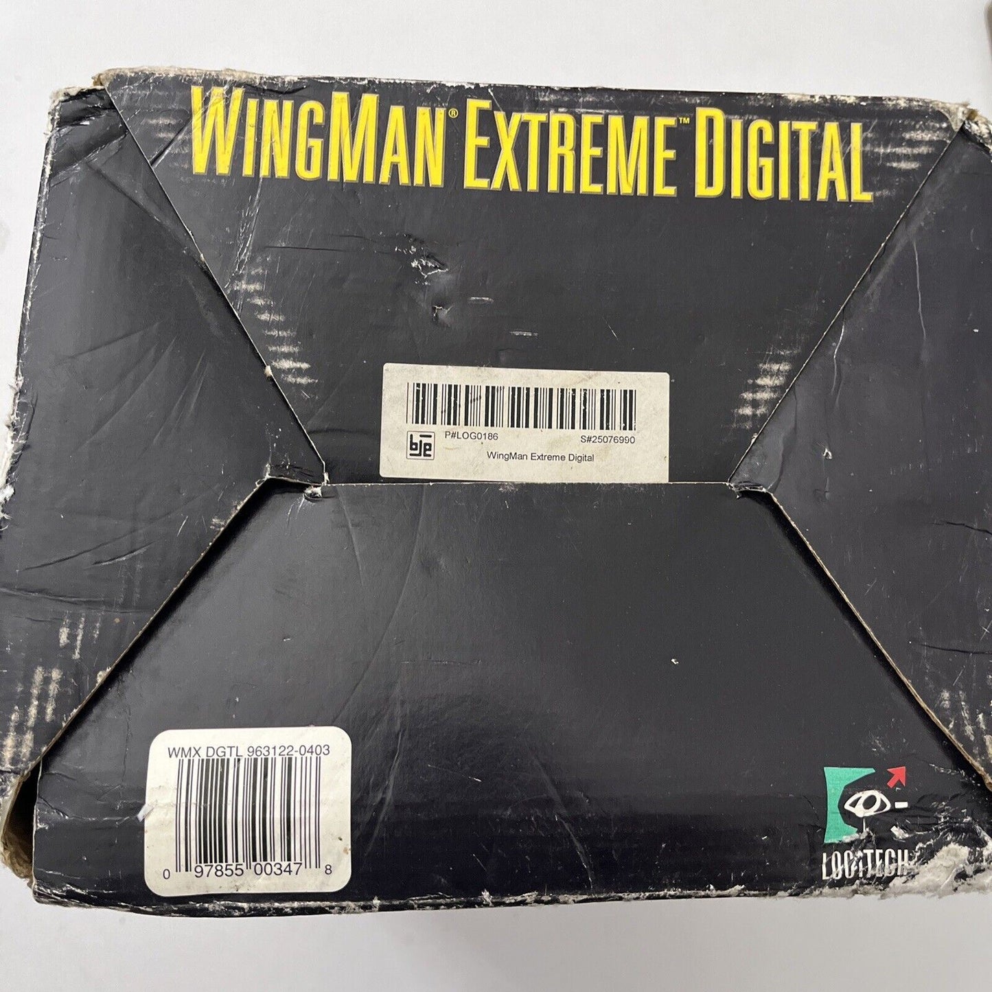 Retro Logitech Wingman Extreme Digital Precision Joystick IBM PC Game Port