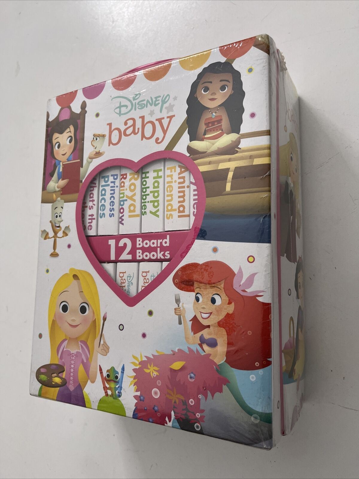 Official Disney Baby Disney Princess My First Library 12 Book Set - NEW