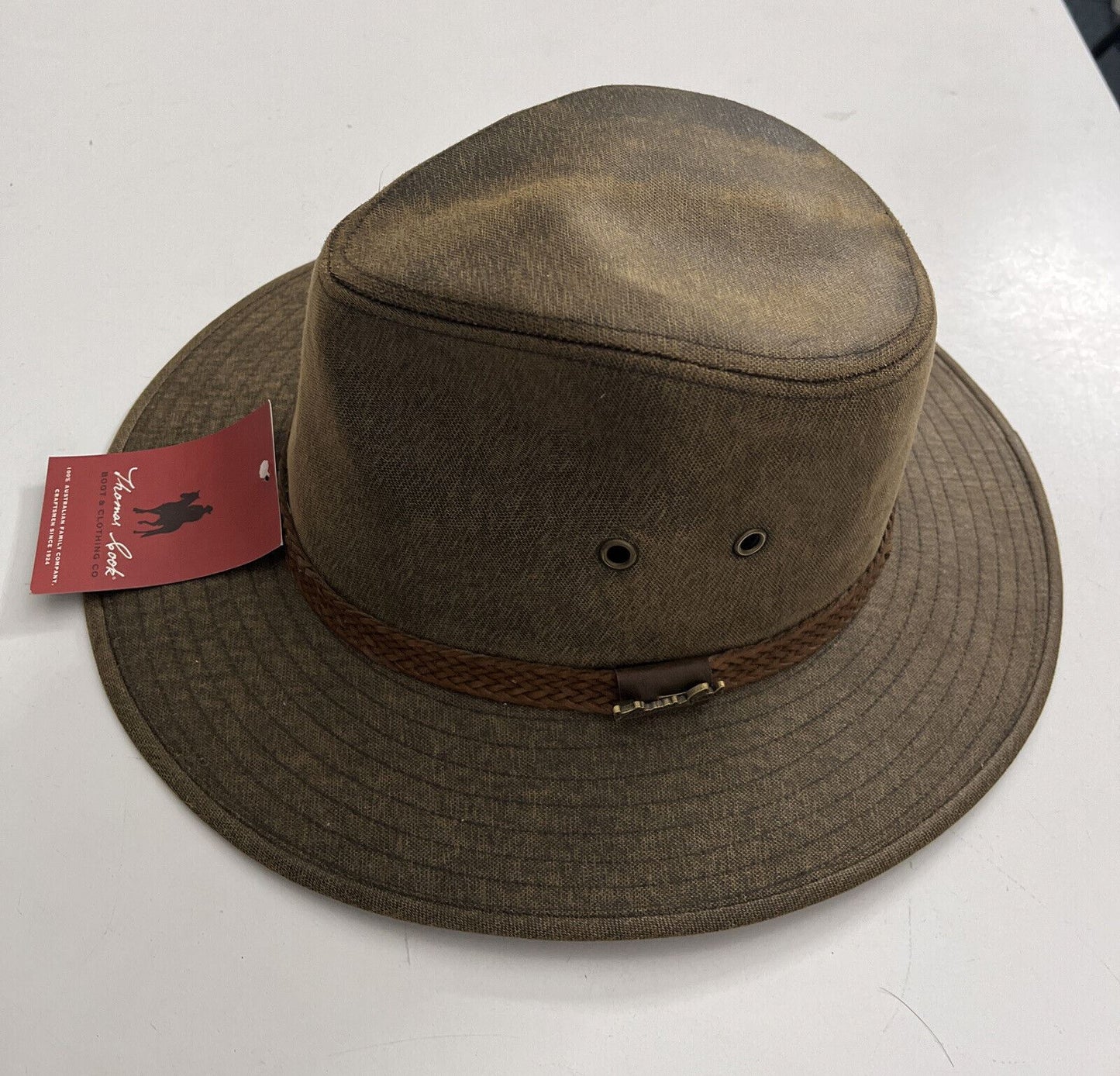 Thomas Cook Mansfield Hat Rustic Brown NEW