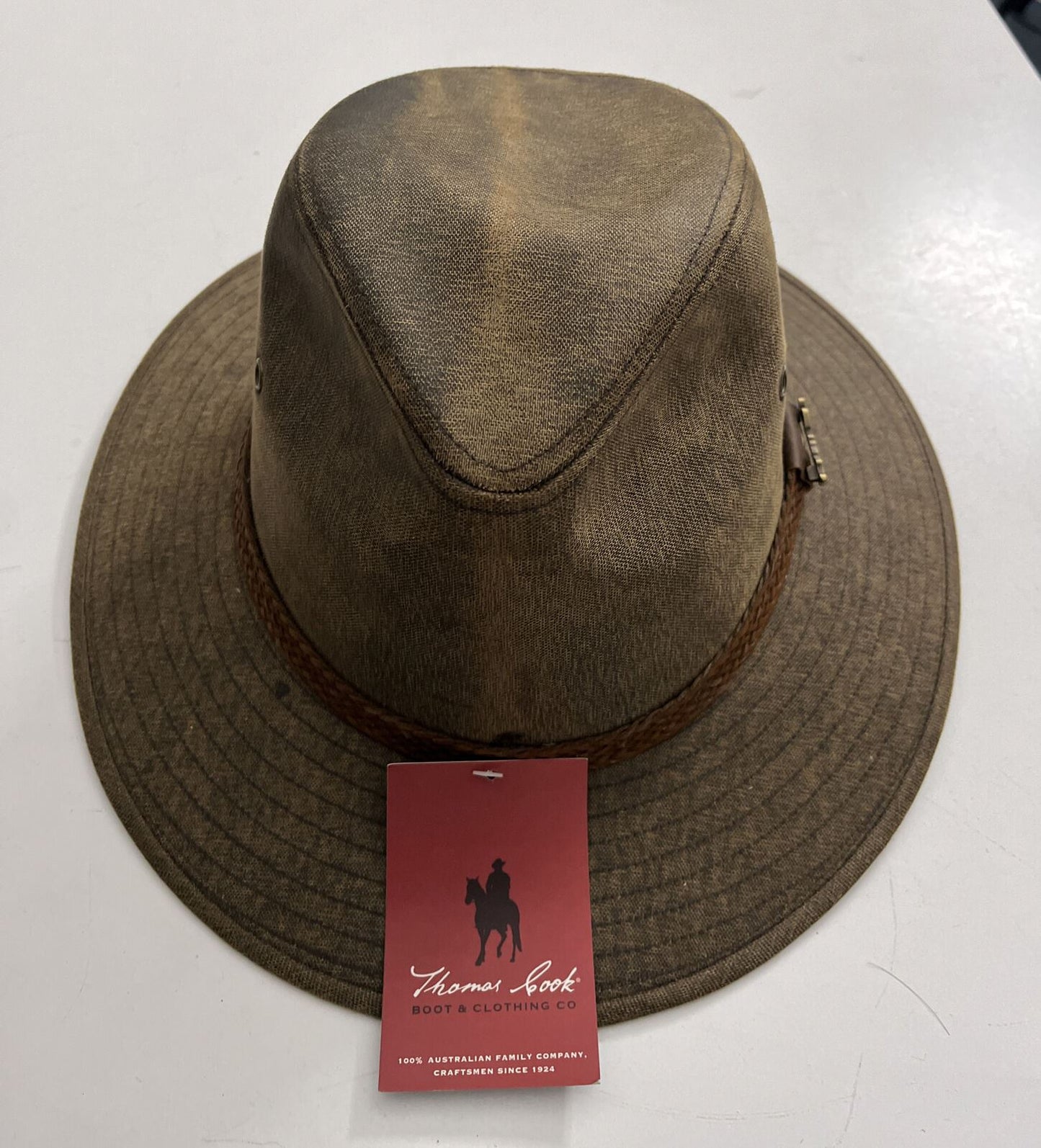 Thomas Cook Mansfield Hat Rustic Brown NEW