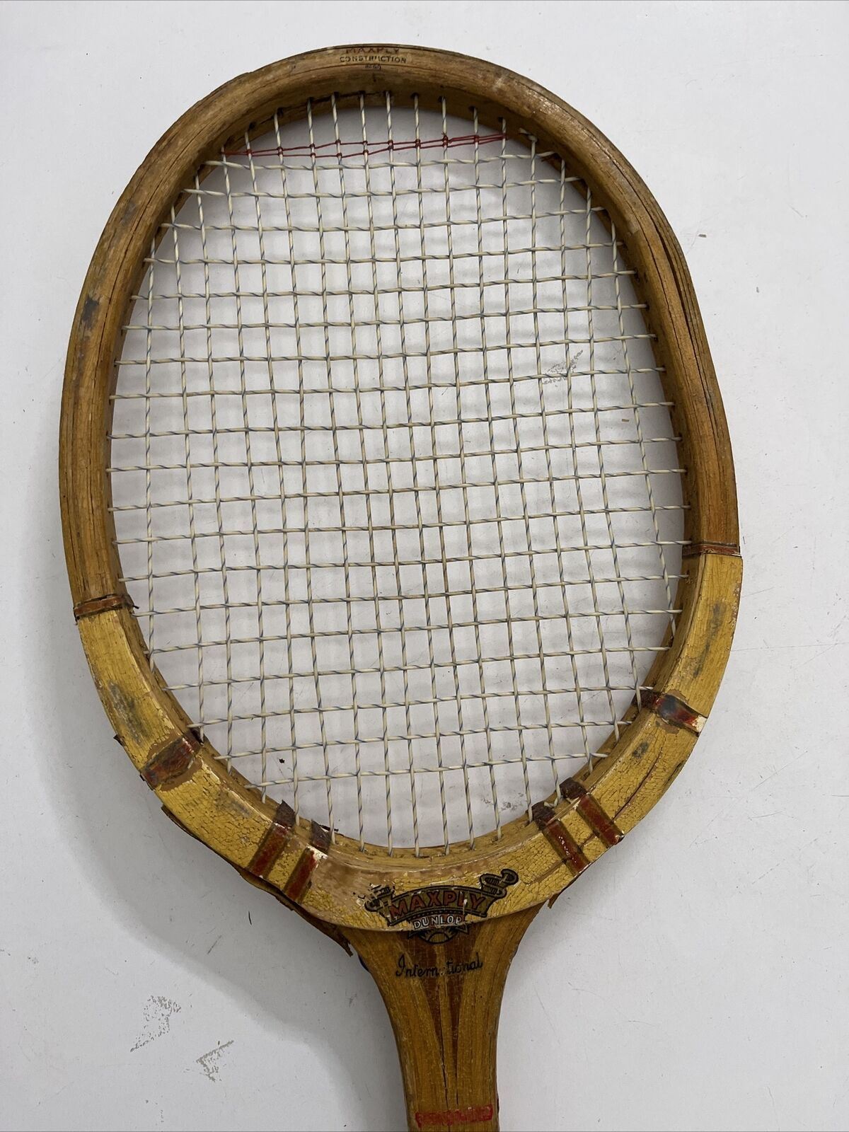 Vintage Dunlop Maxply Tennis Racquet 1945