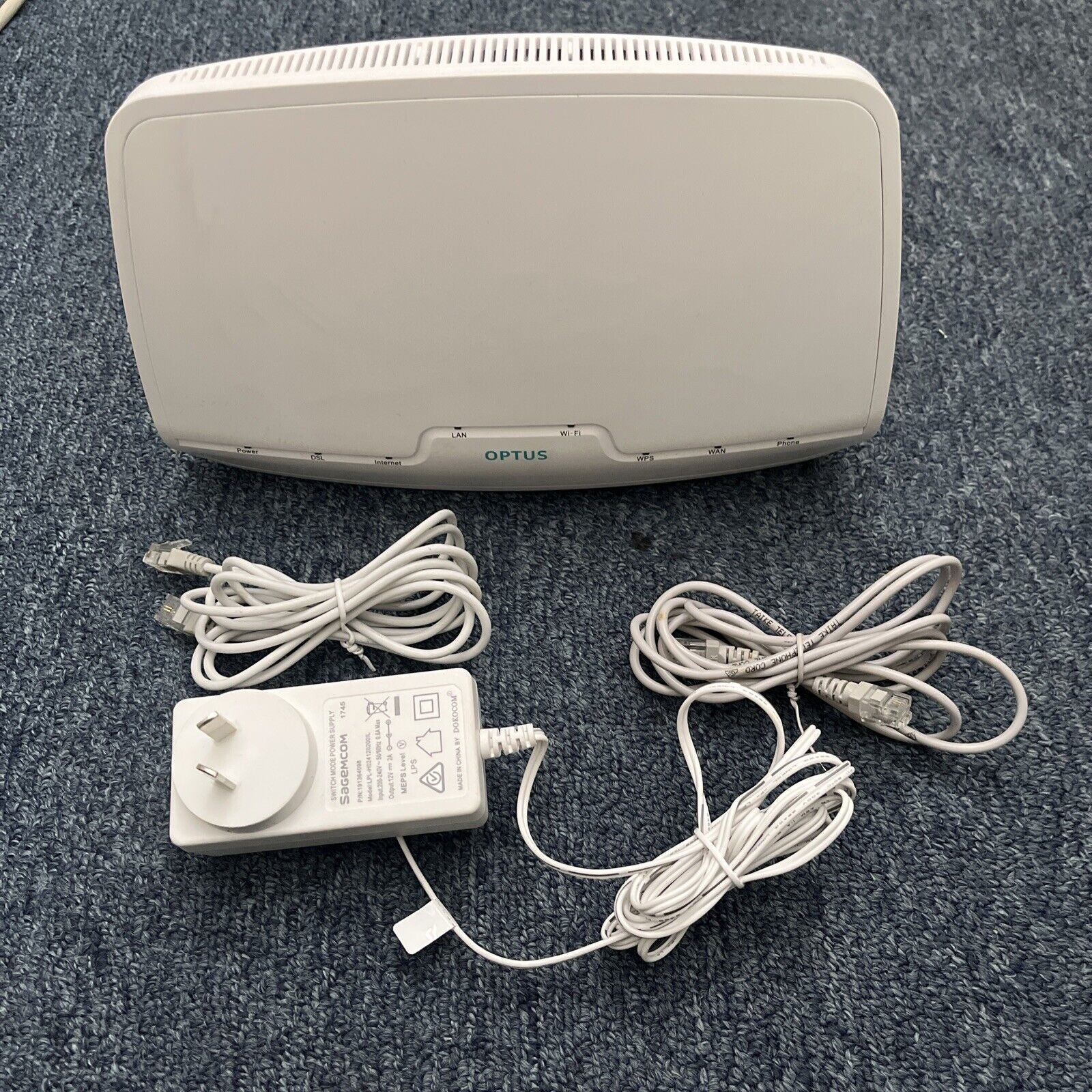 OPTUS Sagemcom FAST 3864V3 OP - NBN Internet wifi Router – Retro Unit