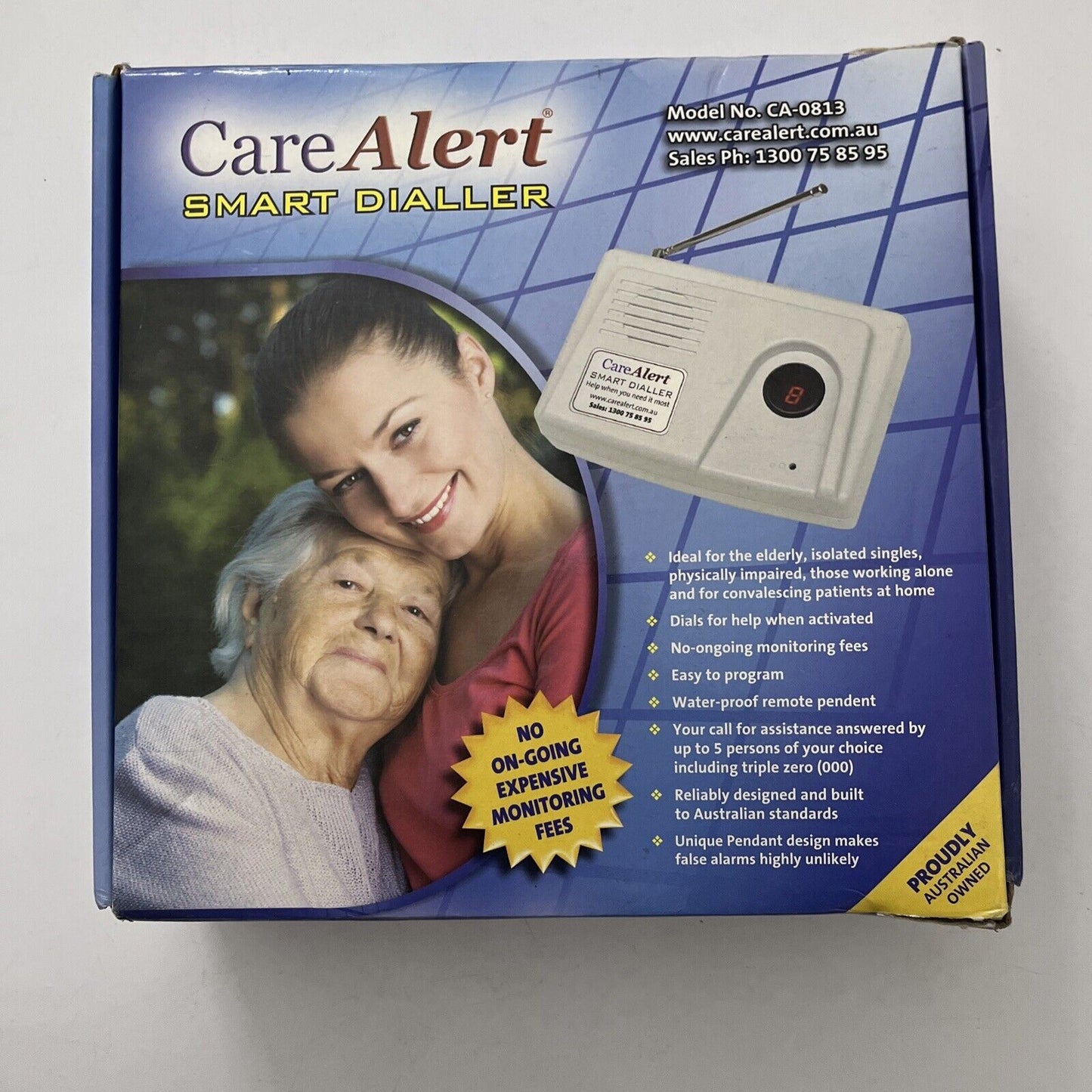 Care Alert Smart Dialler with Necklace CA-0813