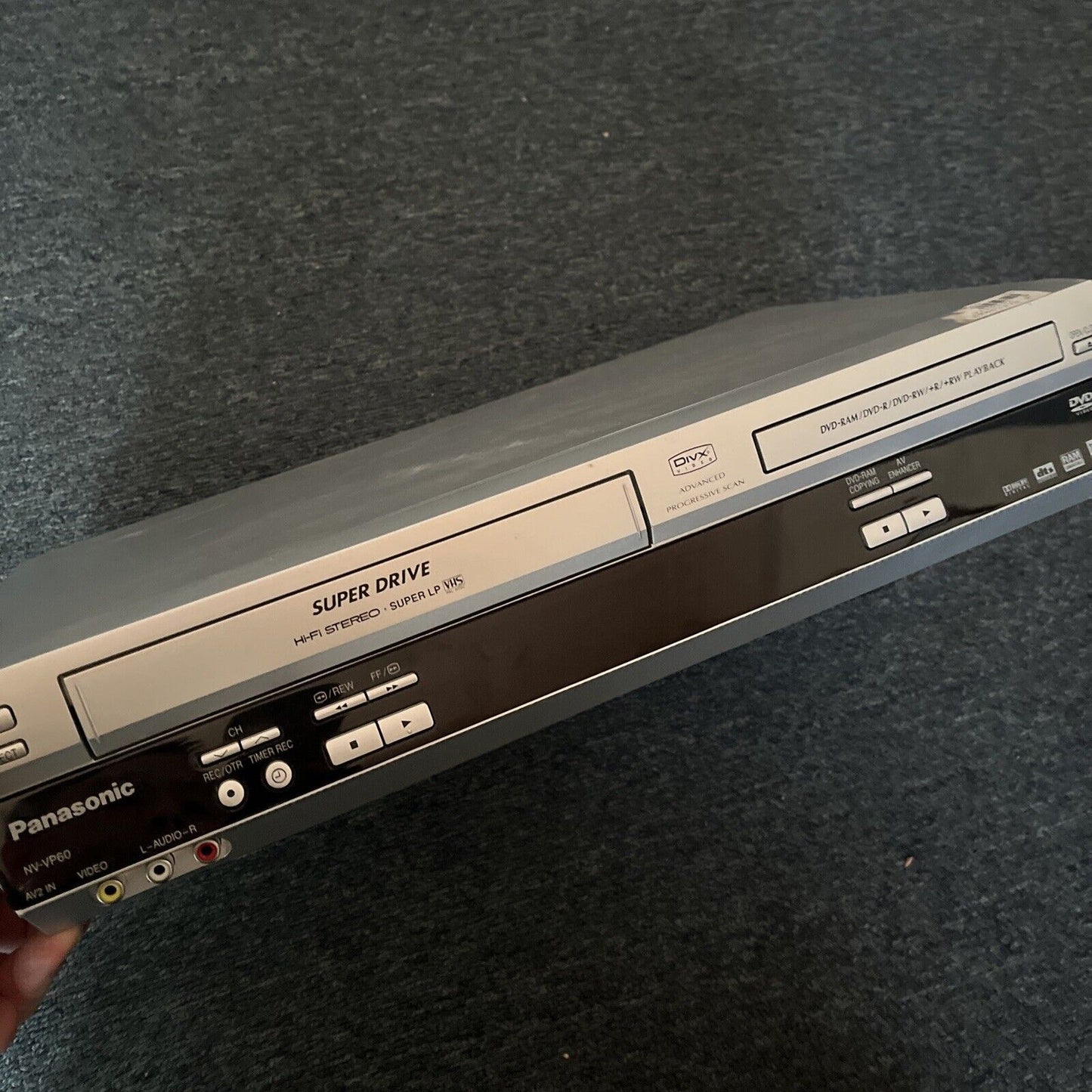 Panasonic NV-VP60 VHS DVD Combo Recorder PAL DTS Surround *Not Include Remote