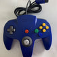 Official Nintendo 64 Controller Blue - Genuine Tested and working