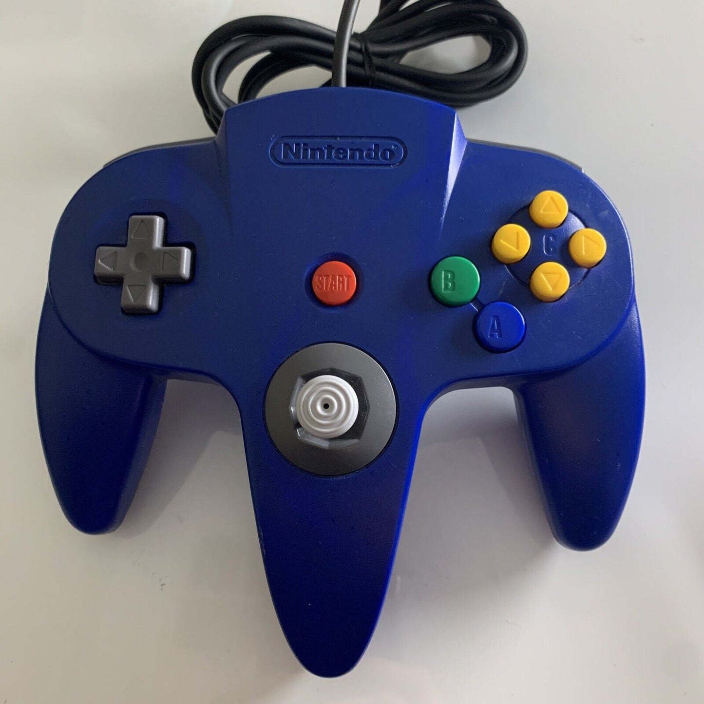 Official Nintendo 64 Controller Blue - Genuine Tested and working