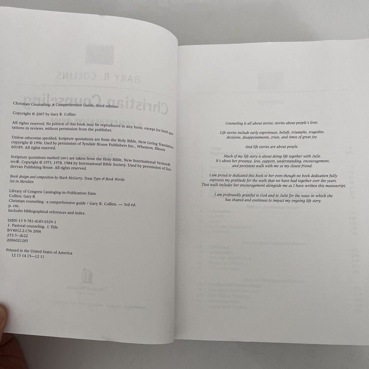 Christian Counseling 3rd Edition: Revised and Updated by Gary R. Collins