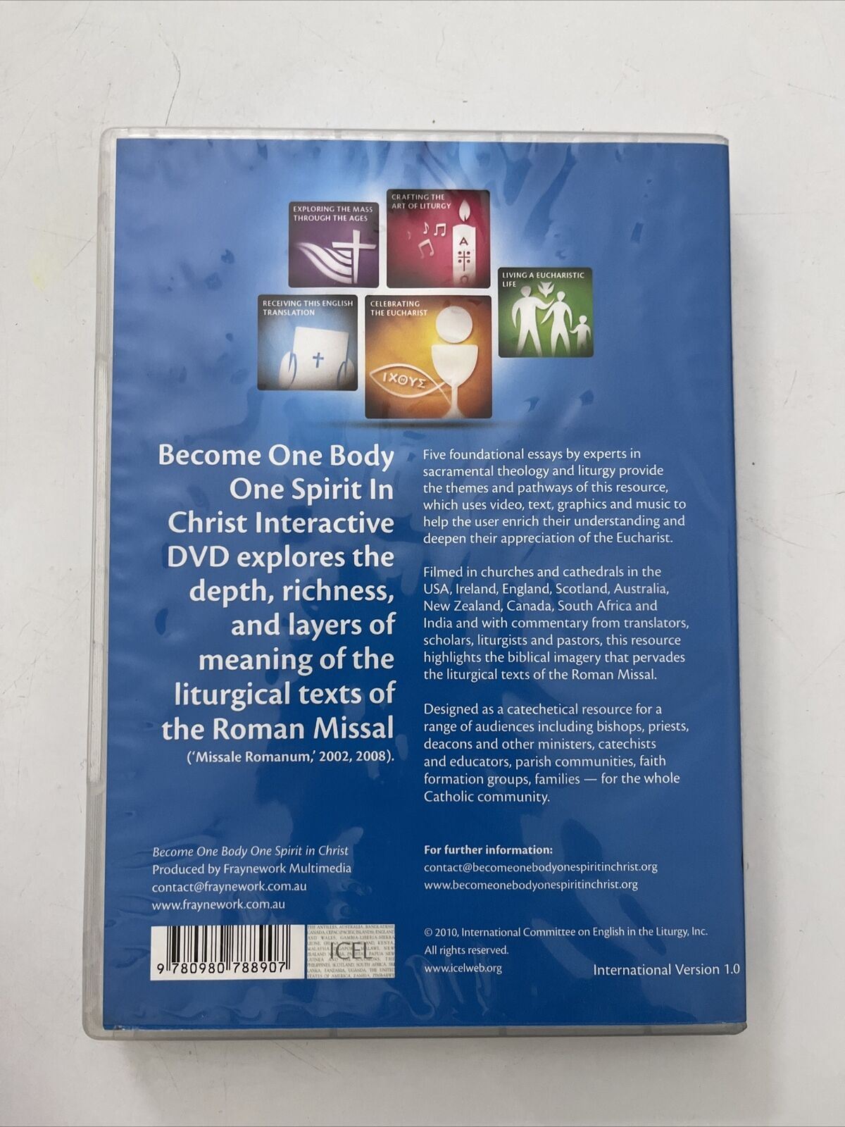 Become One Body One Spirit in Christ - DVD Windows