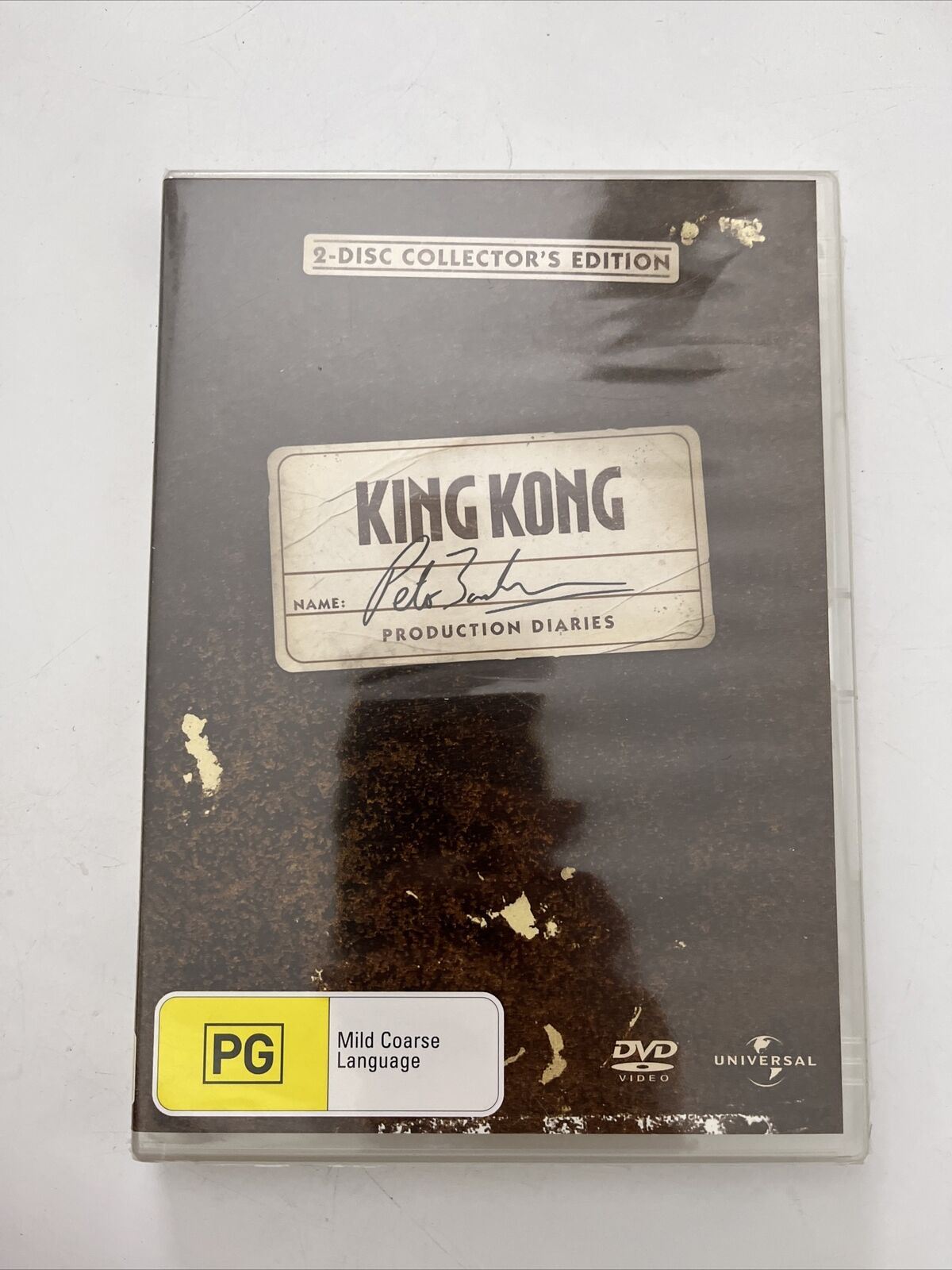 King Kong - Peter Jackson Production Notes (DVD, 2-Disc, 2005) NEW SEALED