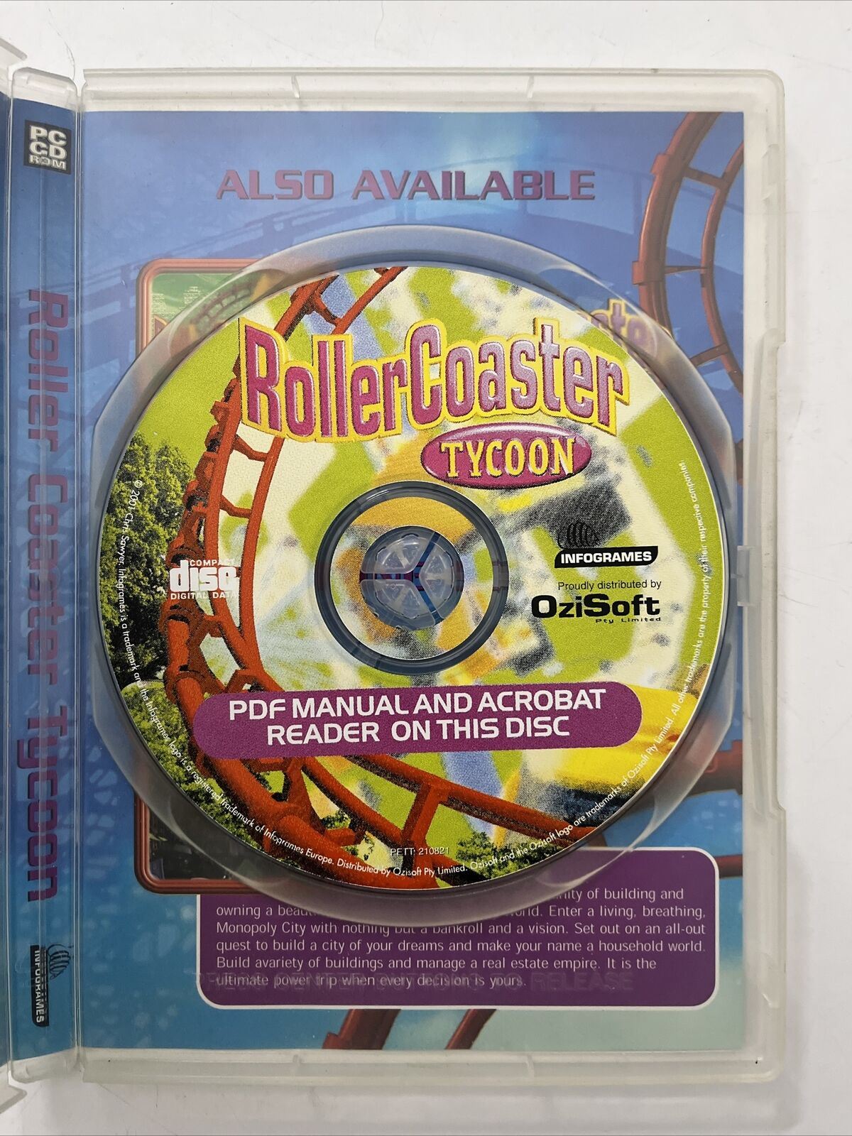 Roller Coaster Tycoon - PC Windows Game – Retro Unit