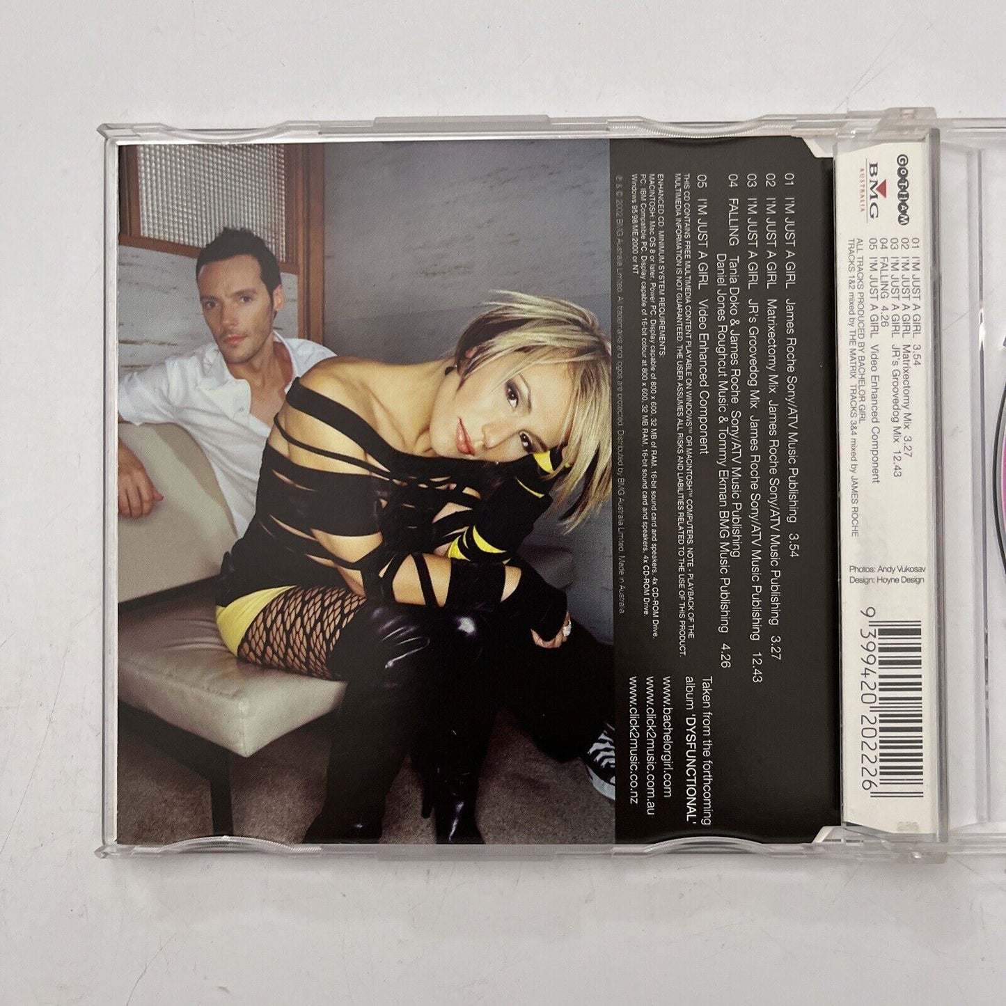 Bachelor Girl – I'm Just A Girl (CD Enhanced, 2001) Single