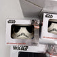 NEW Star Wars 3D Storm Trooper Mug, 2x Egg Cup & Darth Vader Ceramic Dish