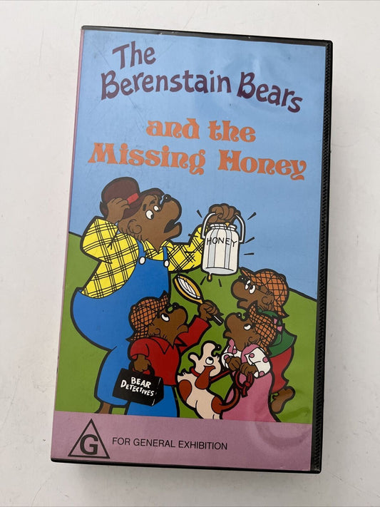The Berenstain Bears and the Missing Honey VHS PAL 1998