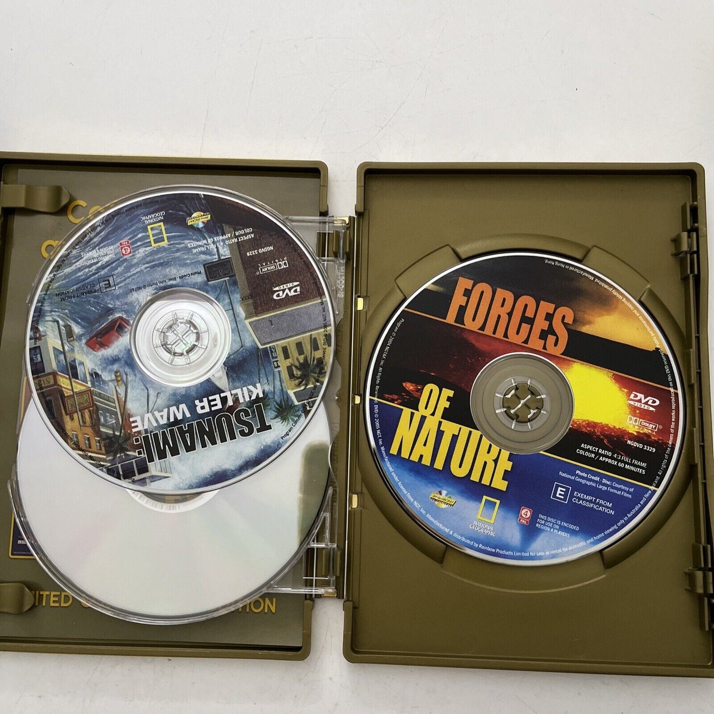 National Geographic - Forces Of Nature: Natural Disasters Collection (DVD) Reg4