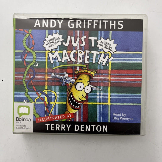 Just Macbeth! by Andy Griffiths (Audio CD, 2009) Audio Book