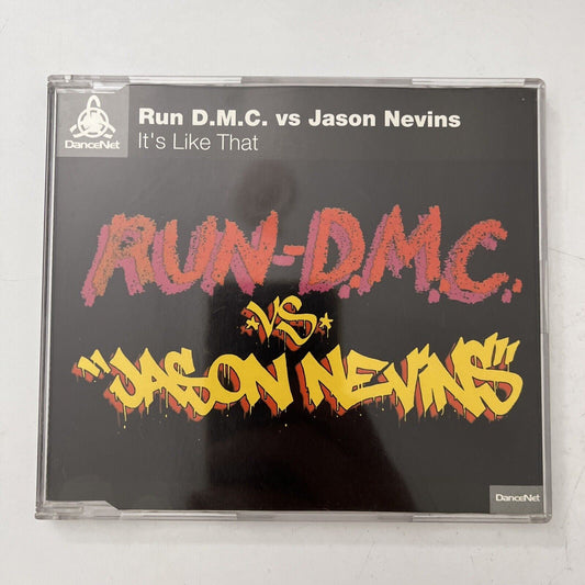 Run-D.M.C Vs Jason Nevins It's Like That (CD, 1997) Single