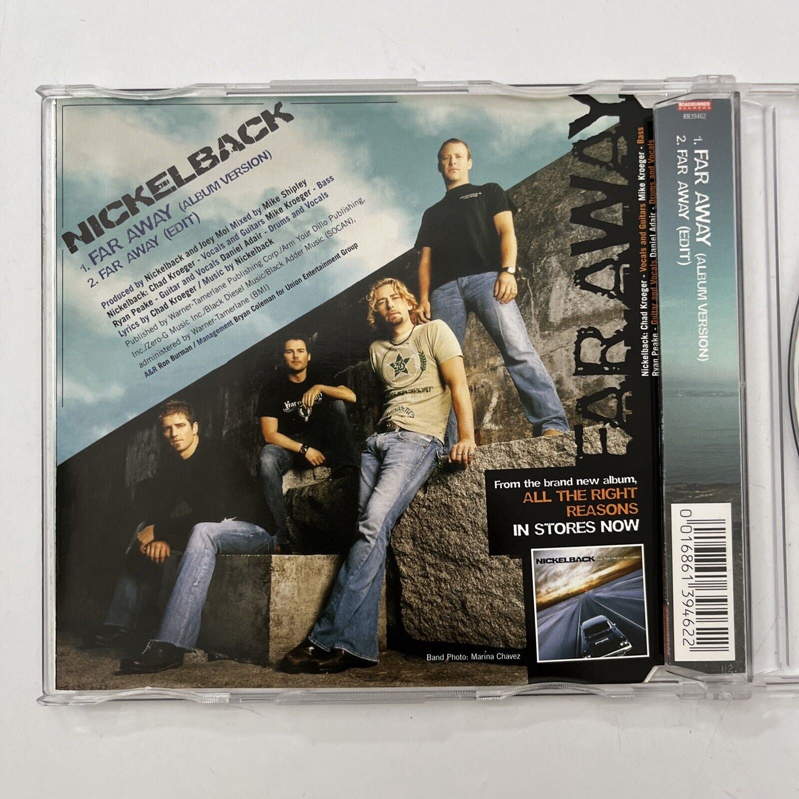 Nickelback Far Away CD 2005 Limited Edition Retro Unit