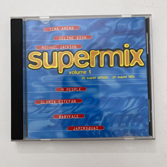 Supermix Volume 1 (CD, 1997) Michael Jackson, Celine Dion, Gloria Estefan..