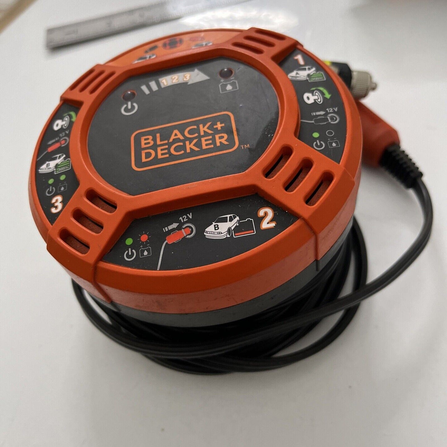 Black & Decker 12V Easy Booster Cables 5m Jumper Leads BDBBC2CAU