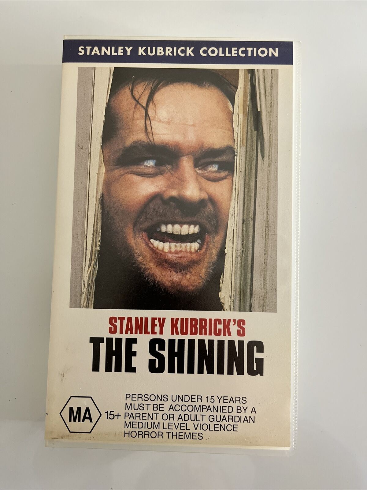 The Shining (VHS, 1980) Jack Nicholson Horror Stanley Kubrick Stephen King