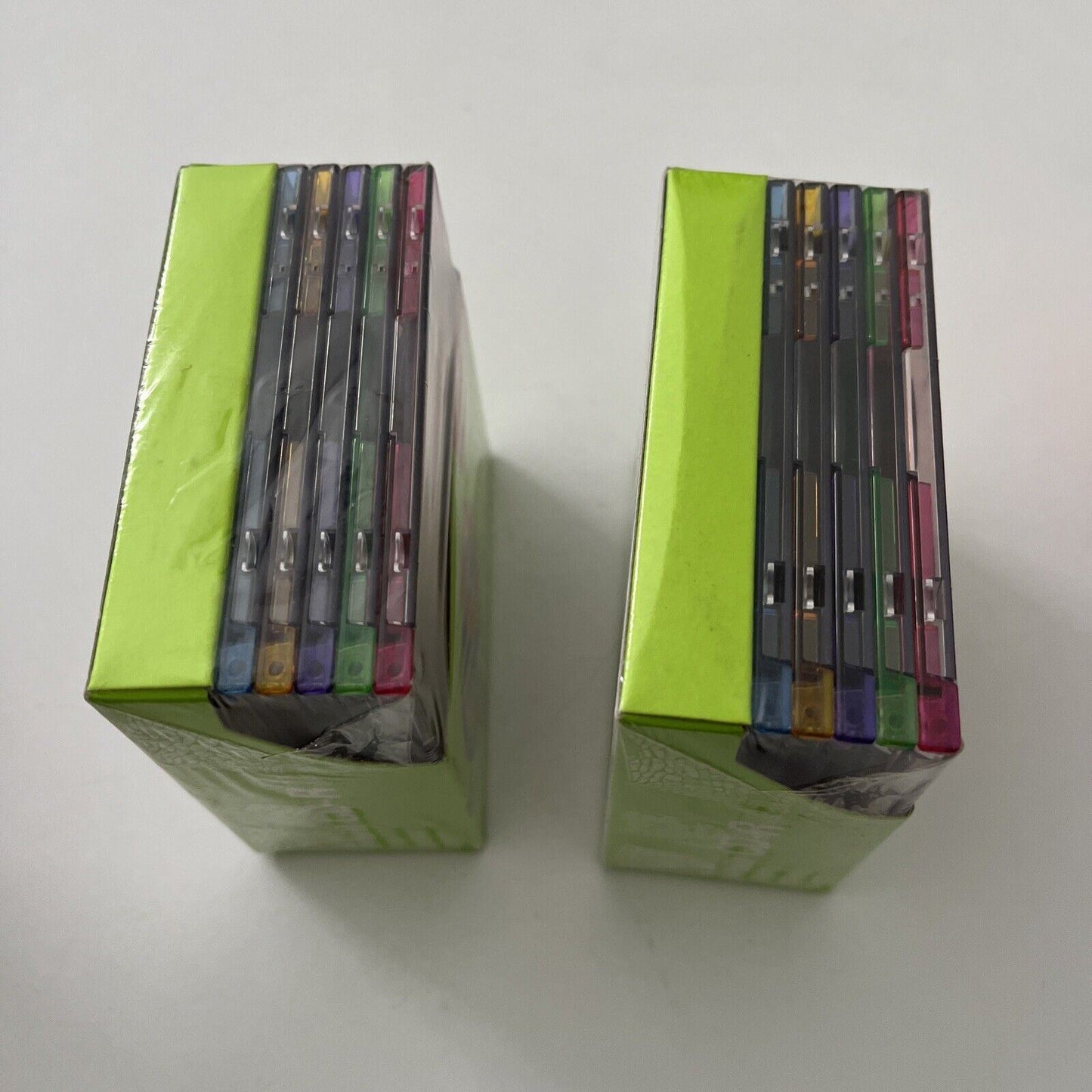 NEW 10x Imation Mini CD-R 8cm/80mm 185MB/21min Neon Colours