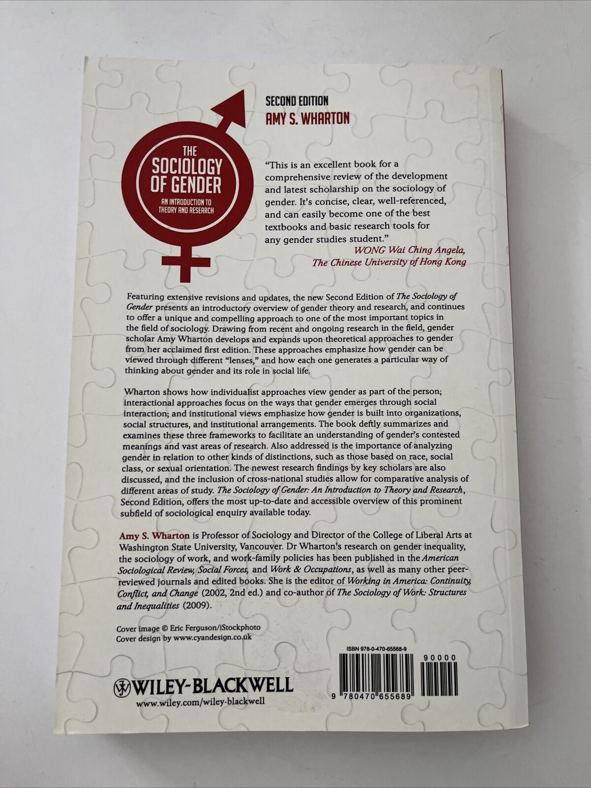 The Sociology of Gender: An Introduction to Theory and Research by Amy Wharton