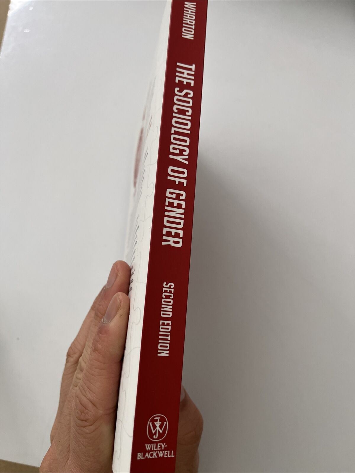 The Sociology of Gender: An Introduction to Theory and Research by Amy Wharton