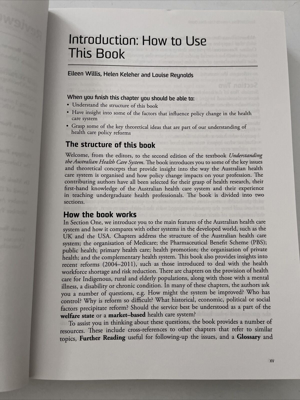 Understanding the Australian Health Care System by Reynolds Willis  Keleher