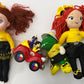 4x Wiggles Figures - The Wiggles Big Red Car Emma Doll Dorothy Dinosaur Figure