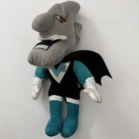 AFL Port Adelaide Tommy Thunda Power Figure Plush Toy 30cm 12 Inch