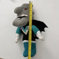 AFL Port Adelaide Tommy Thunda Power Figure Plush Toy 30cm 12 Inch