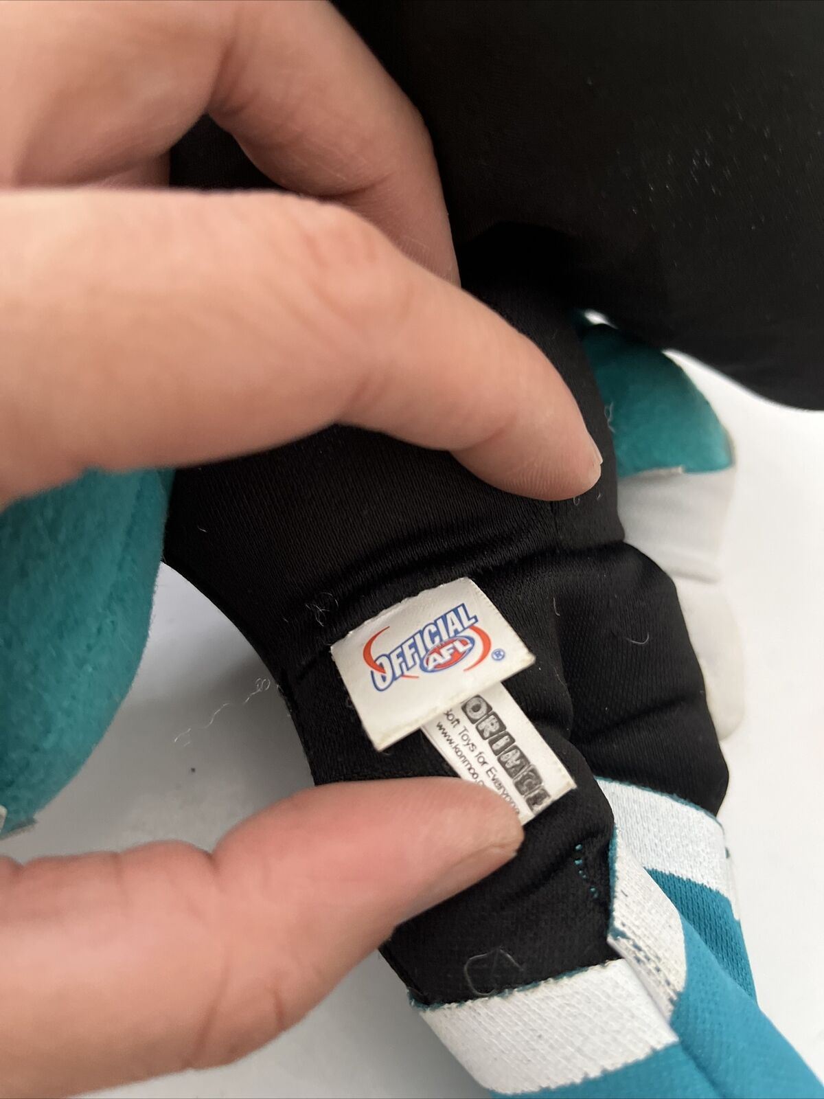 AFL Port Adelaide Tommy Thunda Power Figure Plush Toy 30cm 12 Inch