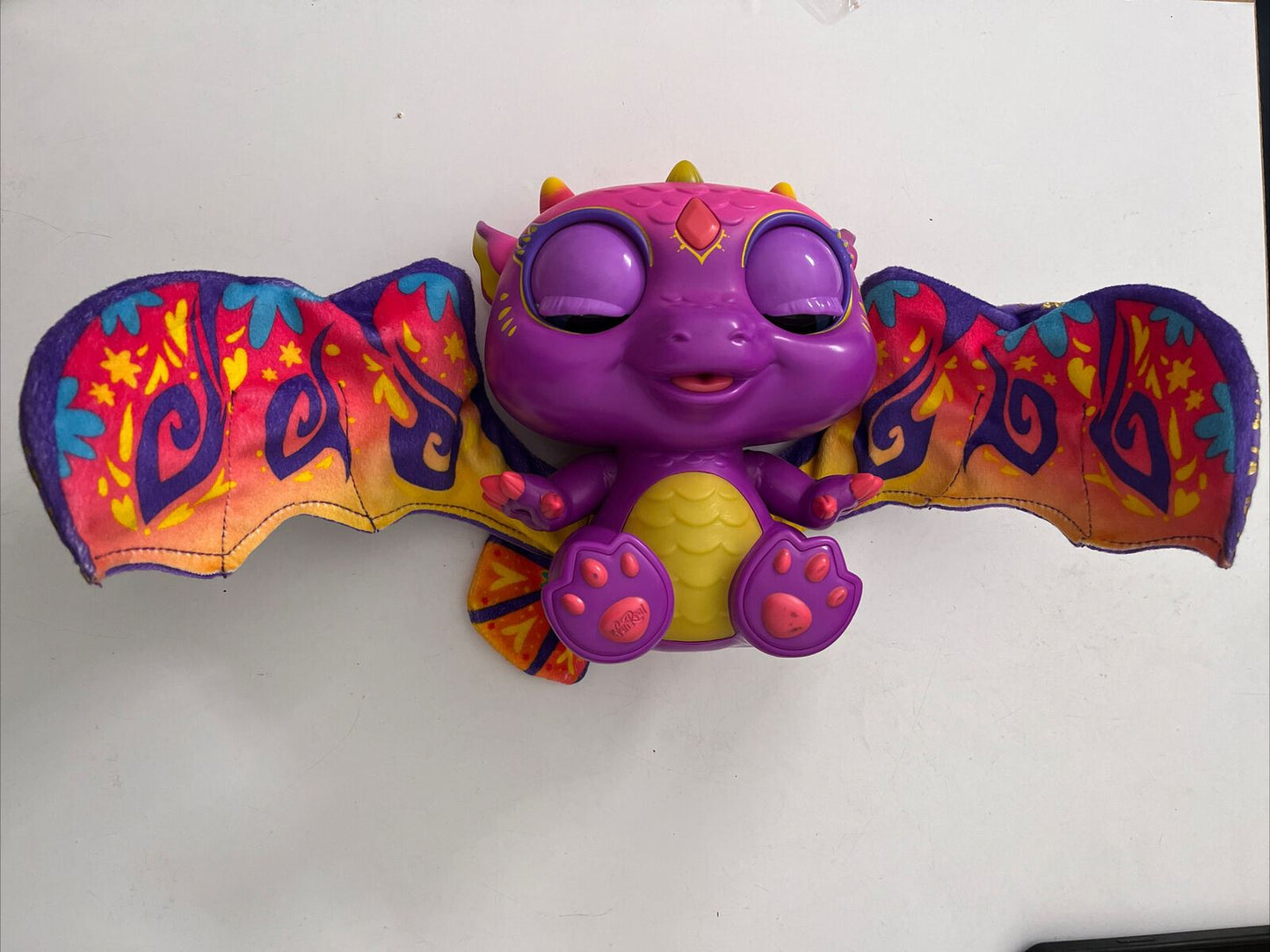 FurReal Moodwings Baby Dragon Interactive Pet Plush Toy - Purple