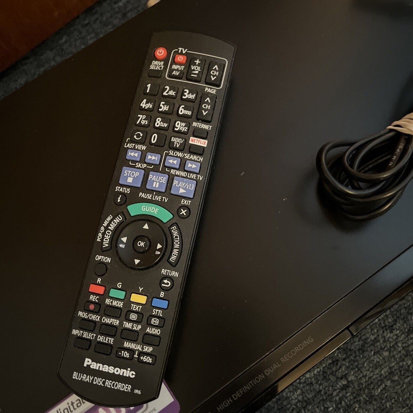 Panasonic DMR-BW880 HD Dual Recording Blu-ray Disc Recorder 500GB