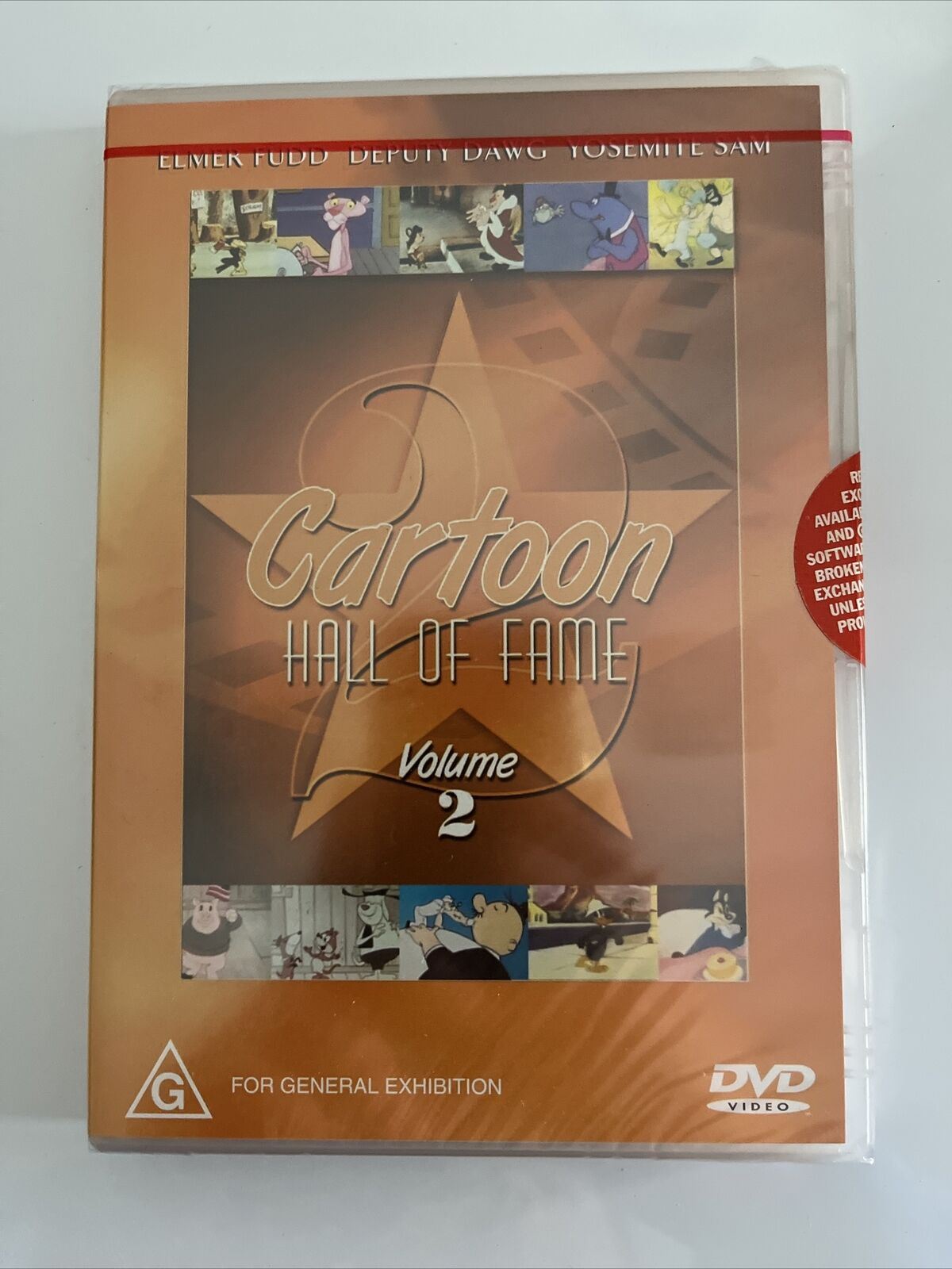 *New Sealed* Cartoon Hall of Fame : Volume 2 (DVD, 1940) Region 4